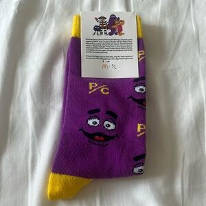 McDonald’s x peace collective socks #mchappy